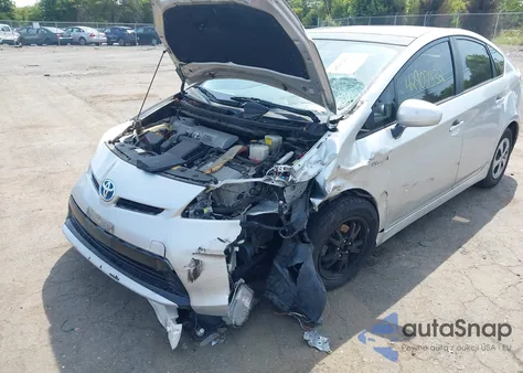 2012 Toyota Prius Four z USA, uszkodzony, nr VIN JTDKN3DU7C5390224